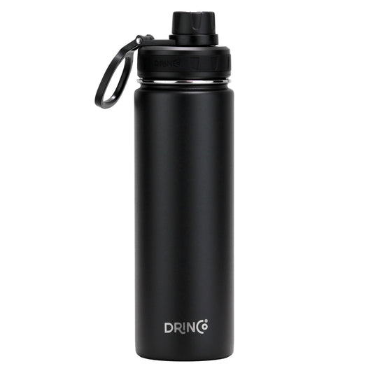 DRINCO 22 oz Insulated Stainless-Steel Water Bottle